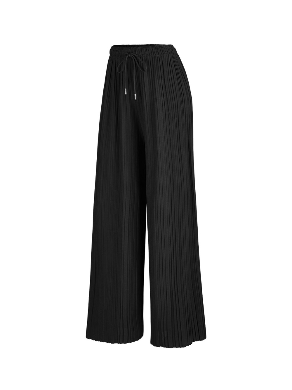 Wide Leg Palazzo Pleated Pants